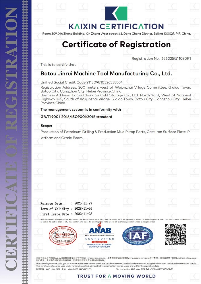 Notre usine a passé avec succès l'audit de surveillance annuel ISO 9001 2026