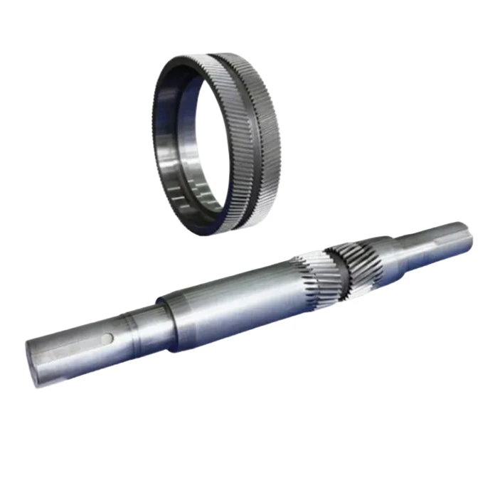 Grande roue dent&eacute;e et arbre de pignon pour pompe &agrave; boue 3NB-350/500/800/1000/1300/1600