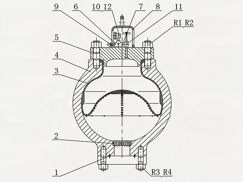 Amortisseur de pulsations et airbag